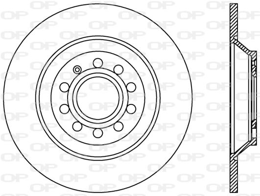 OPEN PARTS Bremžu diski BDR2442.10